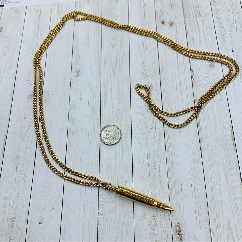 Strength Bullet Necklace